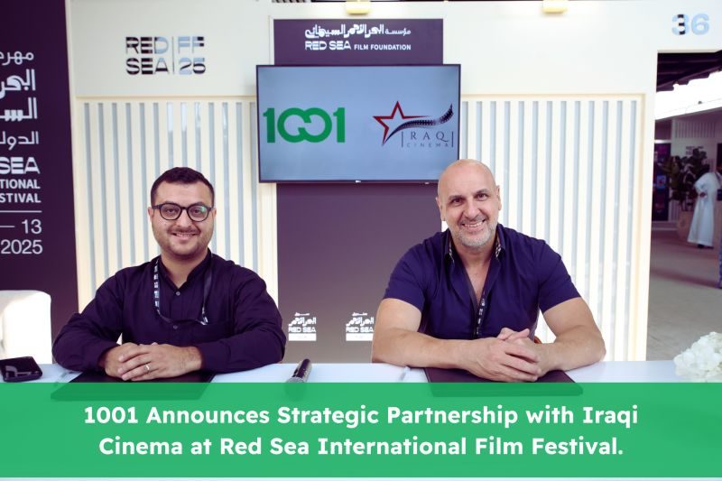 Strategic Partnership Signed Between 1001 and Iraqi Cinema at Red Sea Film Festi...